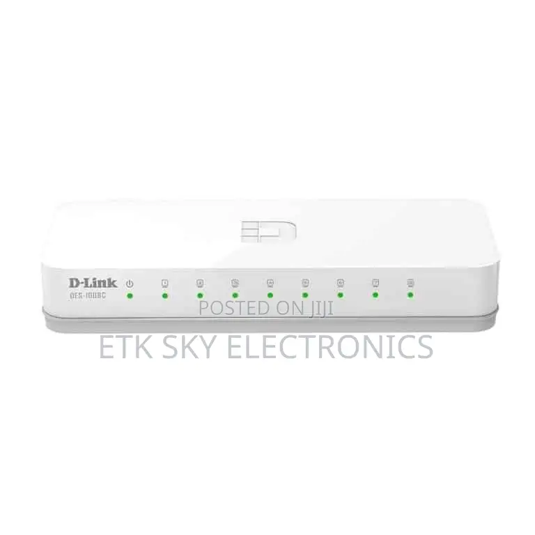 D-Link 8 Port 10/100mbps Unmanaged Switch