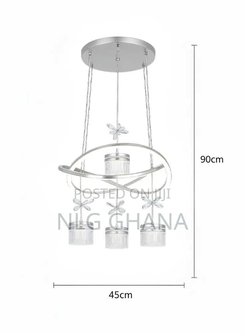 Modern Led Infinity Ring Chandelier Ceiling Light. Ghx7346
