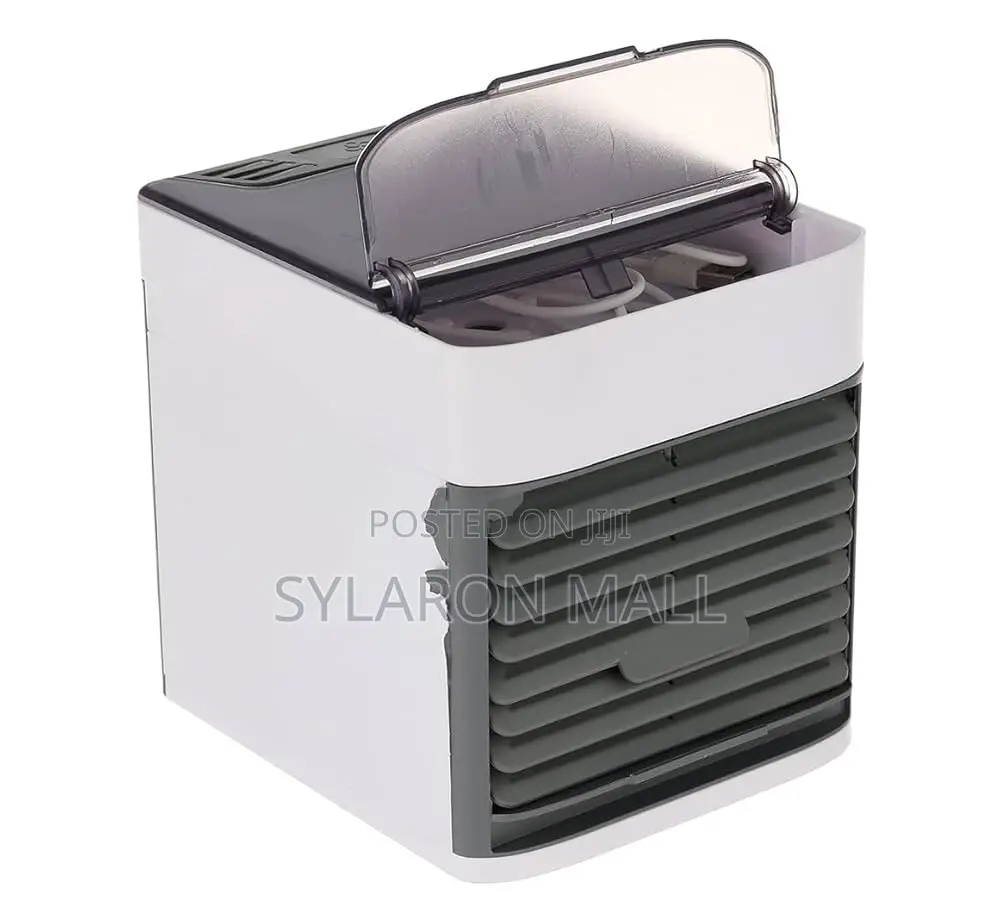 Usb Mini Air Cooler Humidifier – 3-in-1 Portable Desktop Ac
