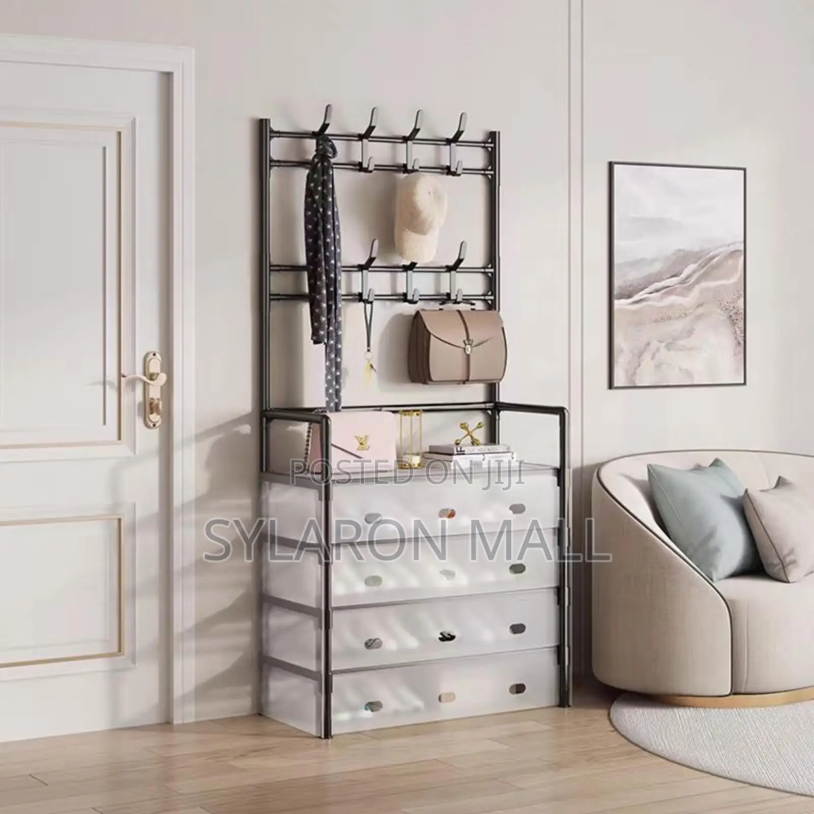 Multi-function Hallway Rack With Dust Proof Case