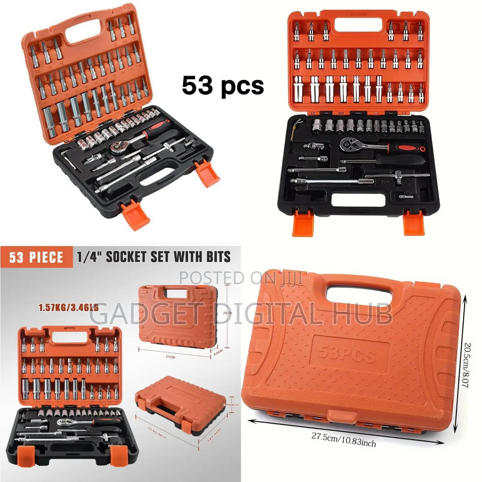 53pcs Cr-v Repair Tool Set (Orange Box)