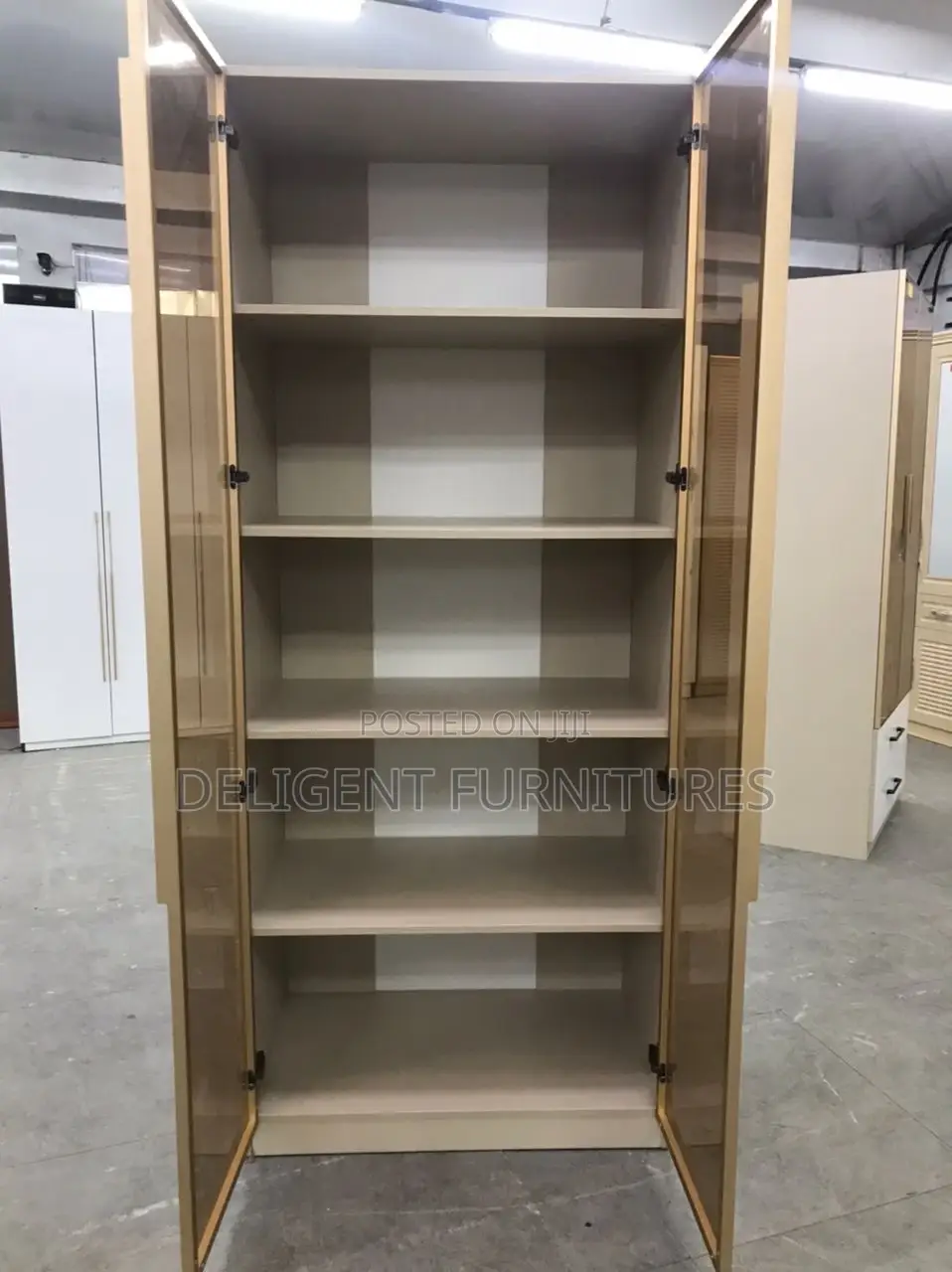 Glass Door Cabinet (Payment on Delivery)