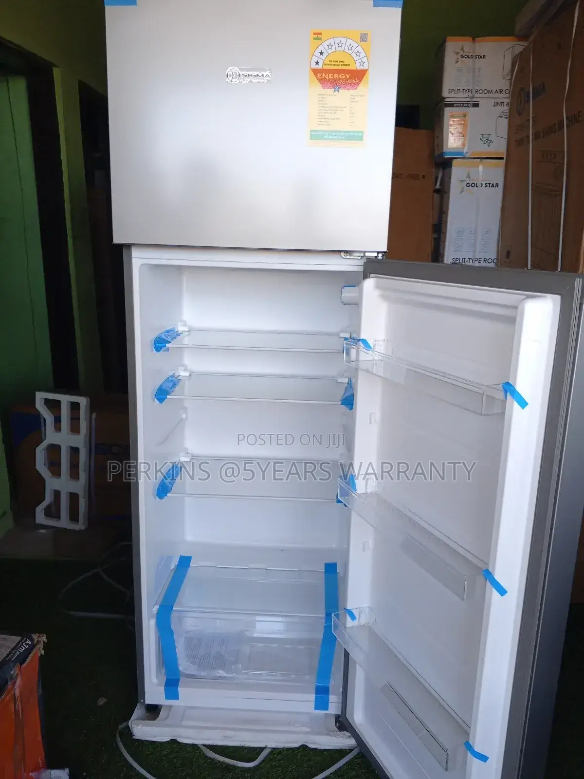 300l Sigma Double Door Refrigerator