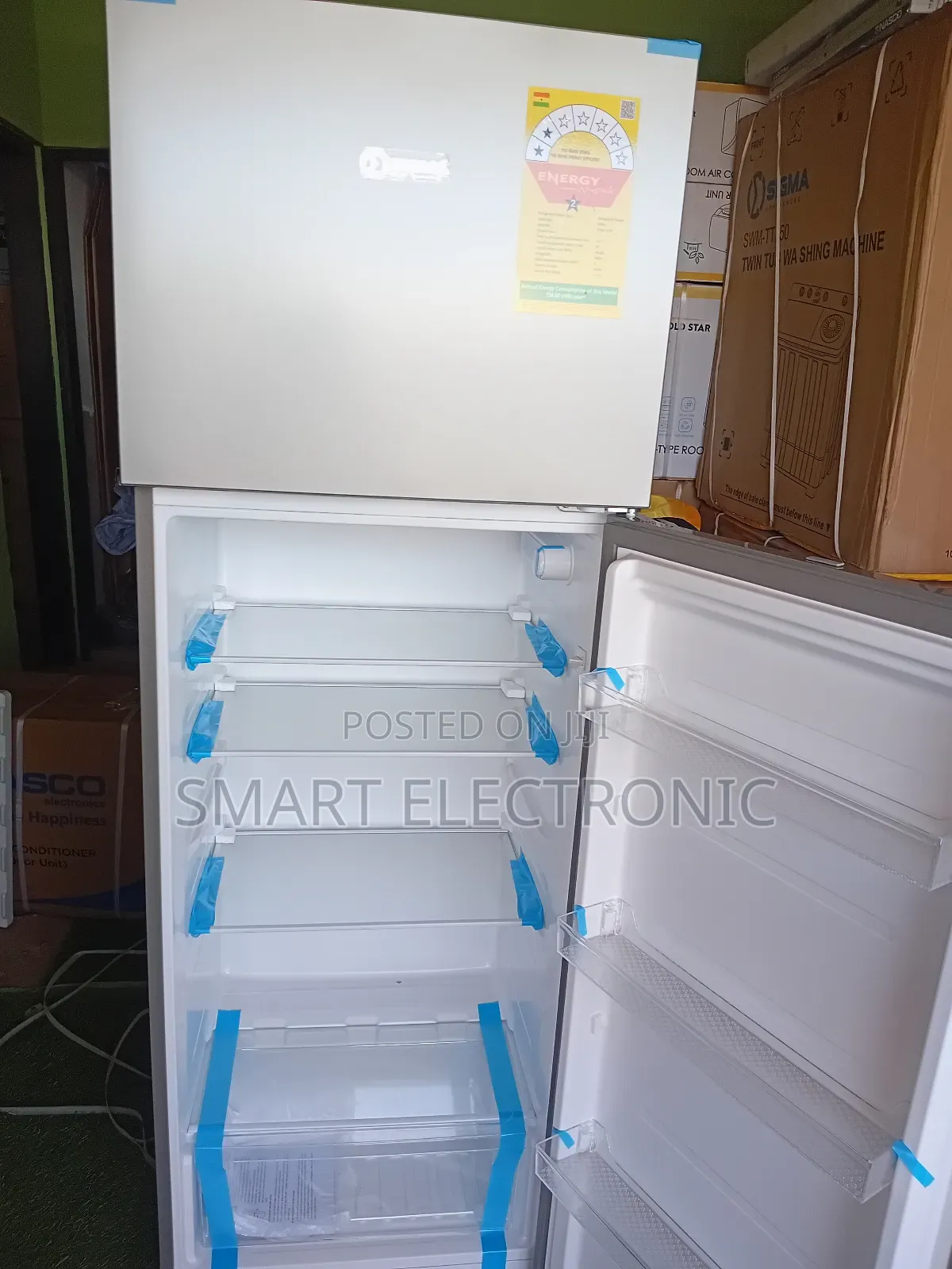 The Freezer Compartment Stores Food at a Very Low Temperature