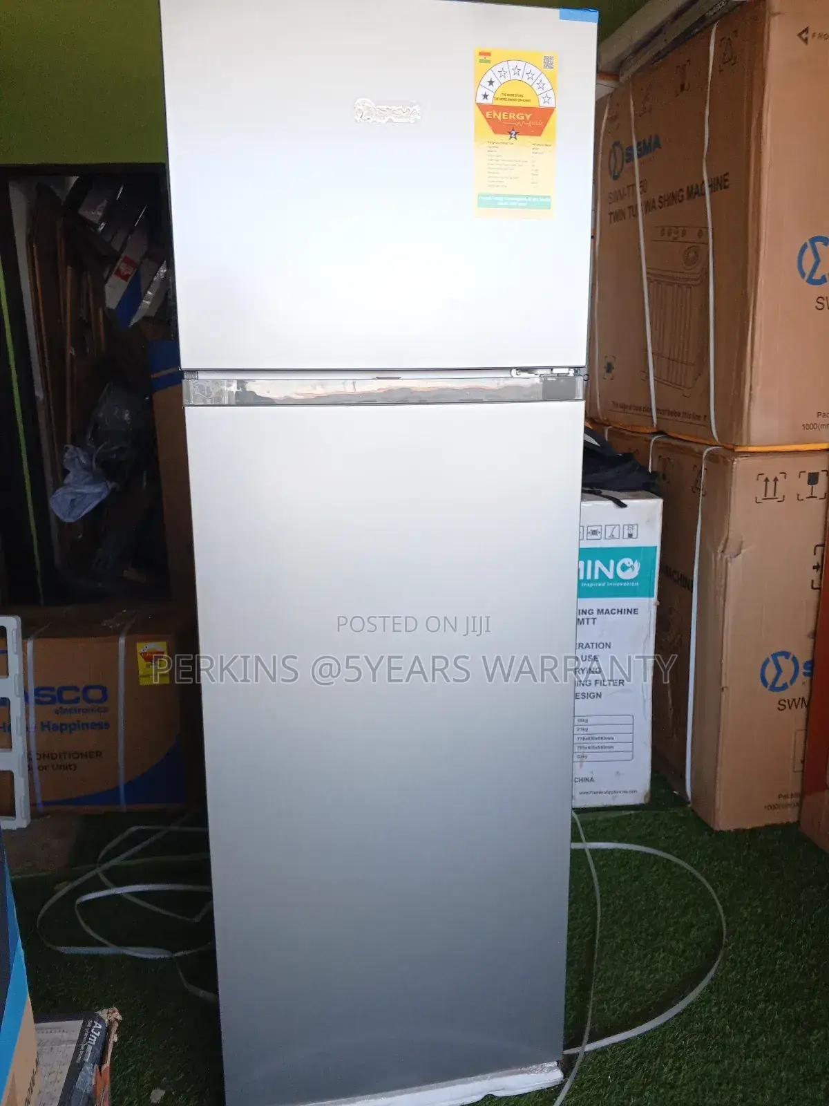 Sigma 300l Energy Efficient Double Door Refrigerator
