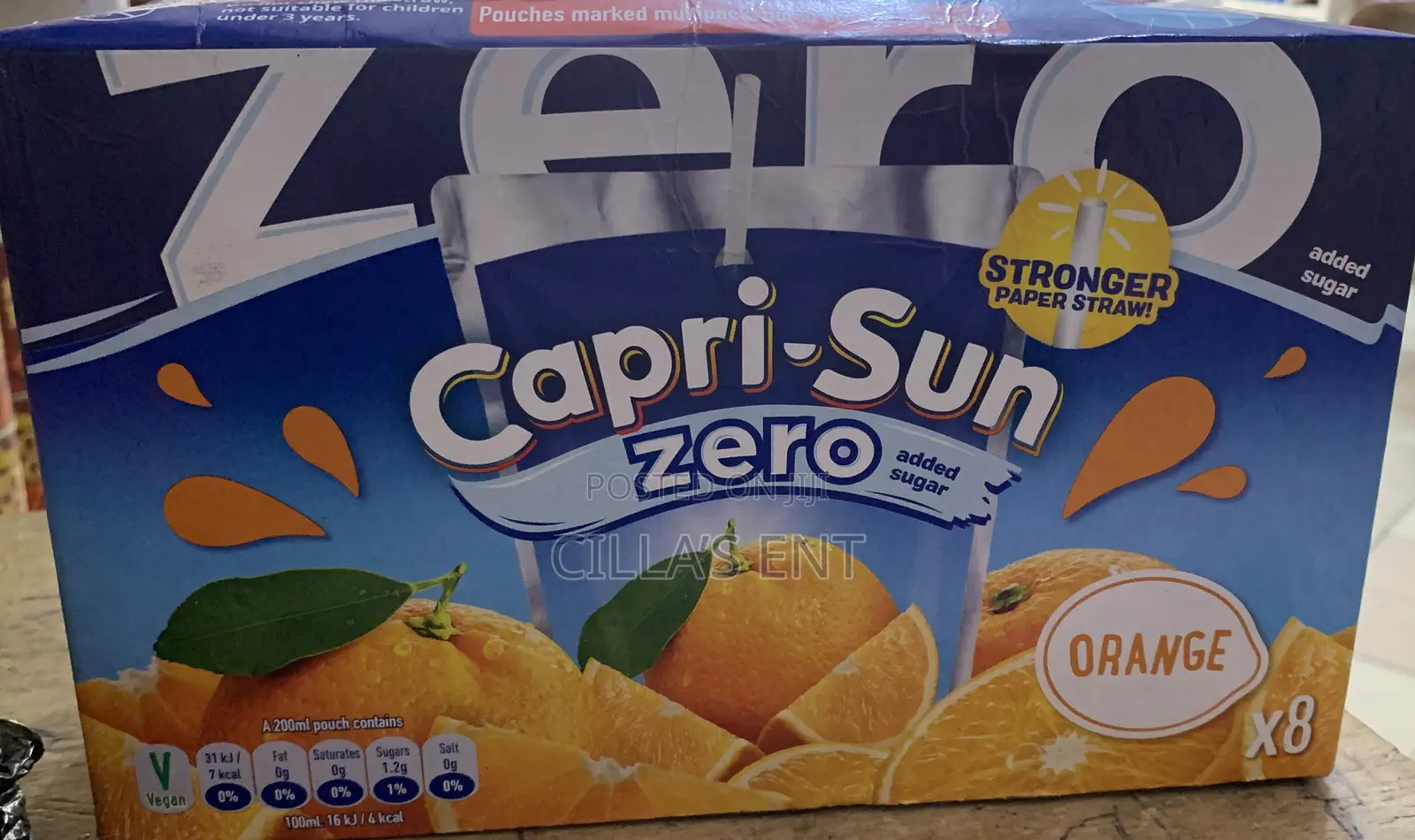 Capri Sun Orange Juice