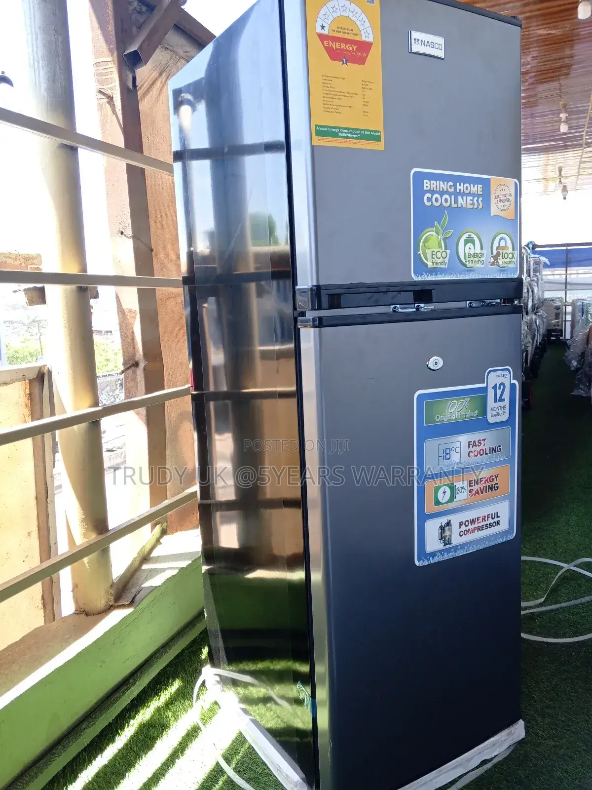 Keep Food More Fresh With 138l Nasco Double Door Refrigerator