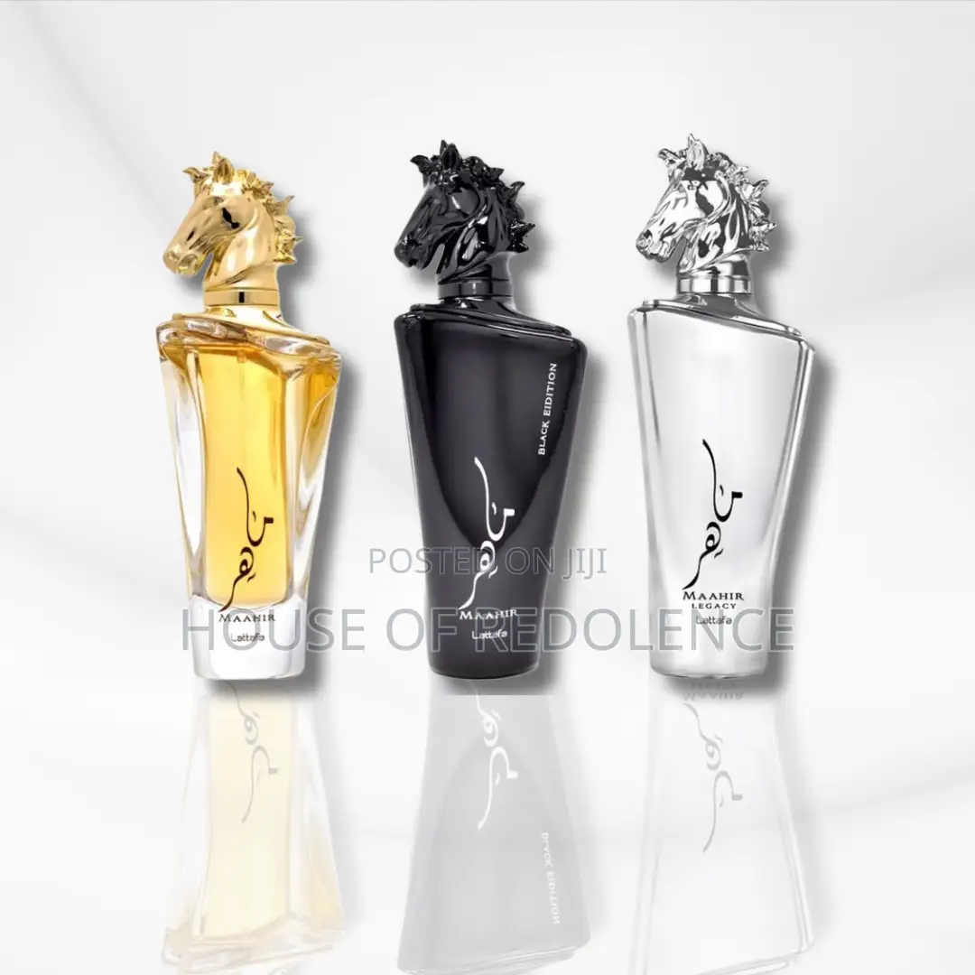 Maahir Perfumes ( Maahir Gold, Maahir Silver & Maahir Black )