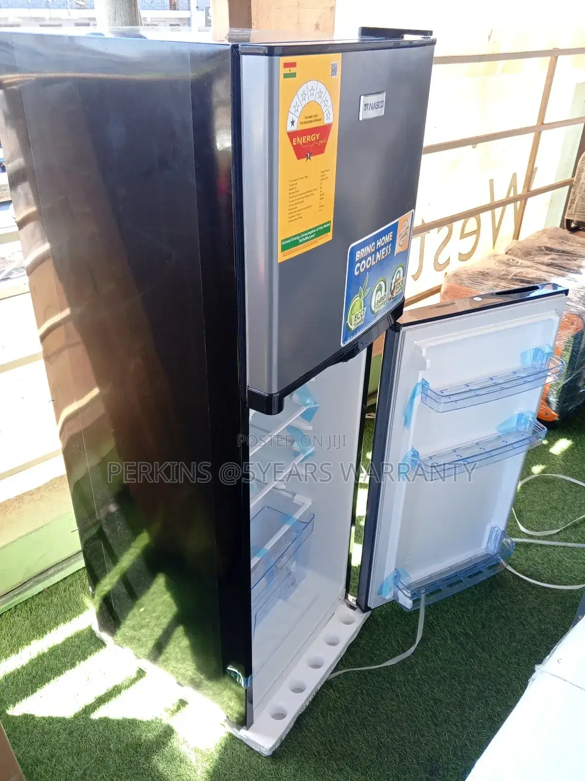 Nasco Ice Cold Perfection at Your Fingertips Refrigerator
