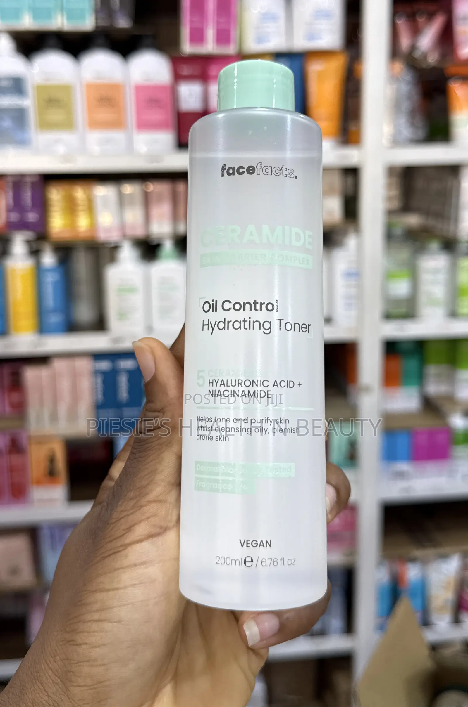 Face Facts Ceramide Oil Control Hydrating Toner 200ml