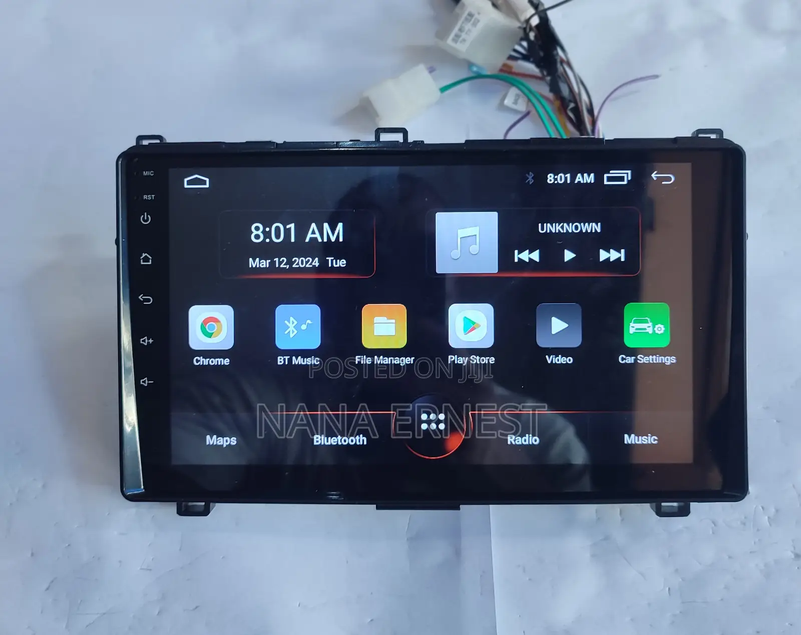 Android Car Screen for Toyota Corolla 2017 to 2023