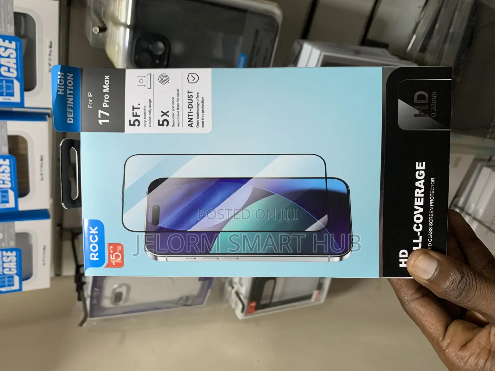 iPhone 17 Pro Max Clear and Privacy Screen Protector