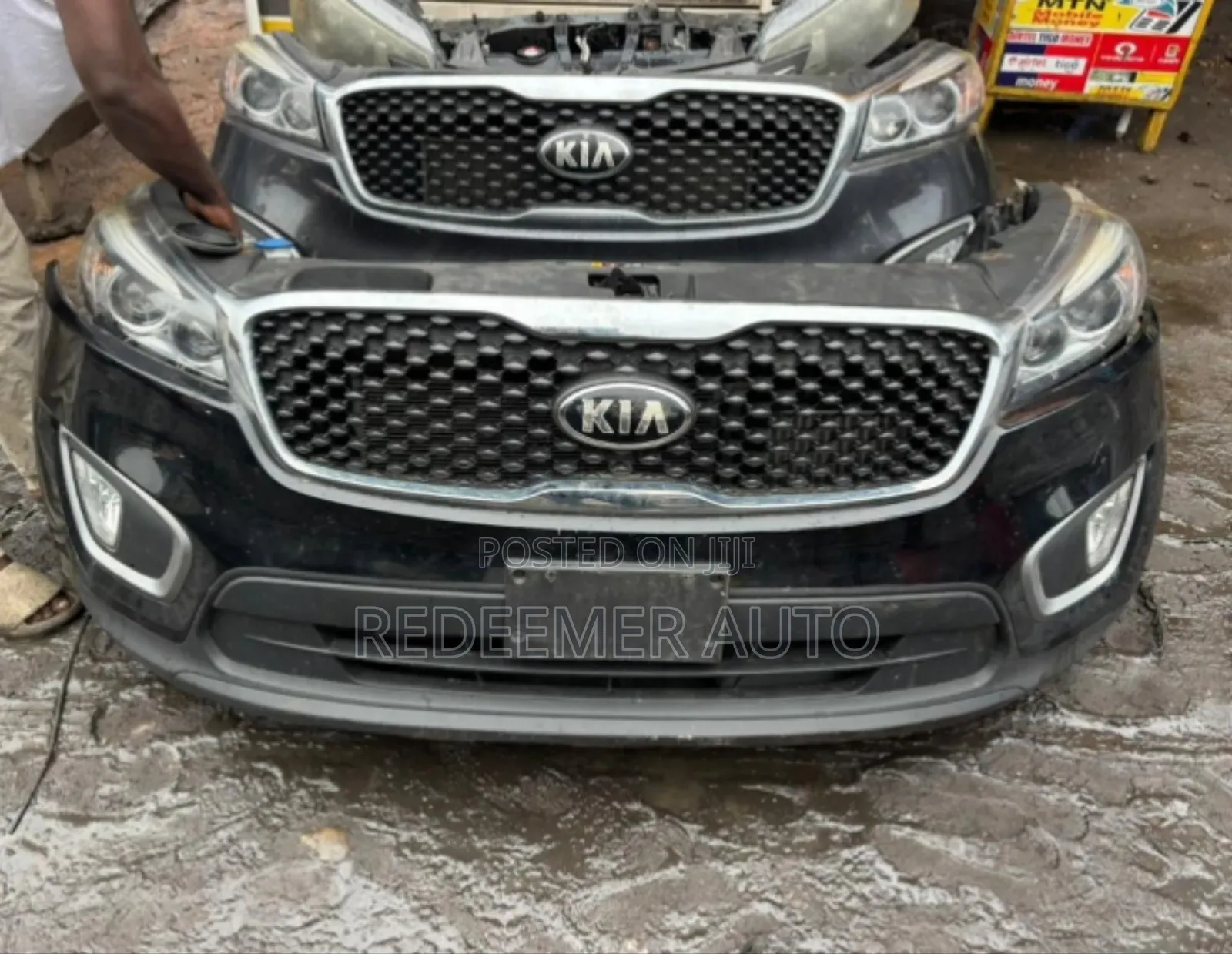 Kia Sorento Front Cut 2017-2020, Complete Front Kia Sorento 2016-2019