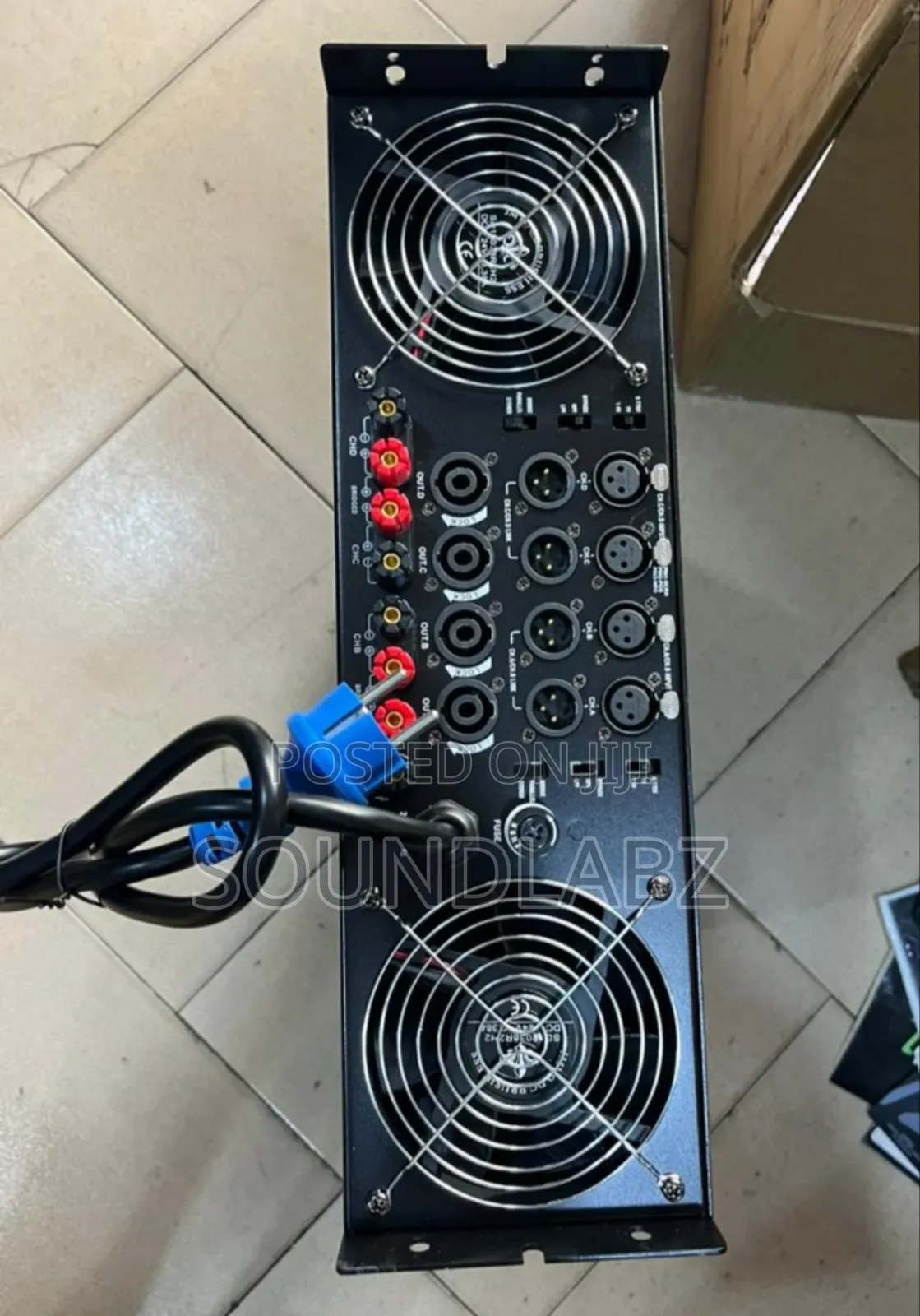 Audio Mx18000w 4-in-1 Power Amplifier.