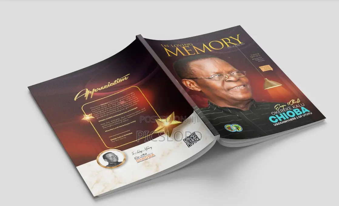 Funeral Brochure Design and Printing