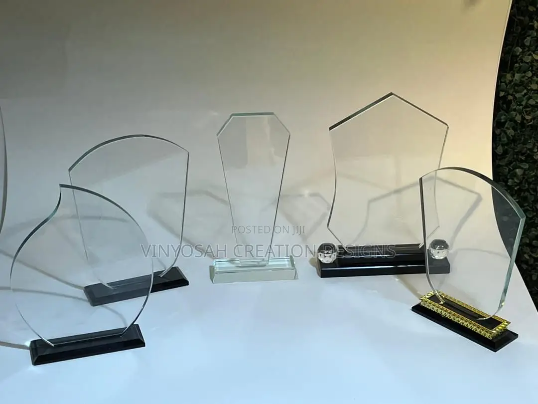 Crystal Plaque With Branding