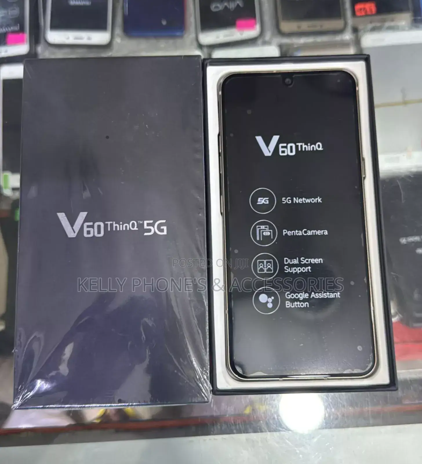 New LG V60 ThinQ 128 GB Blue