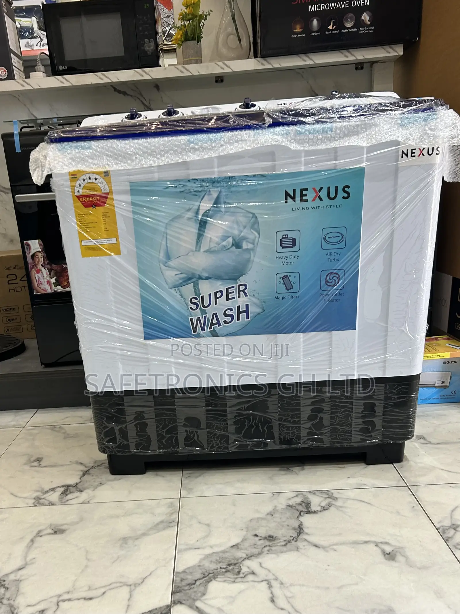 Nexus Twintub Semiautomatic 15kg Topload Reliable Washer