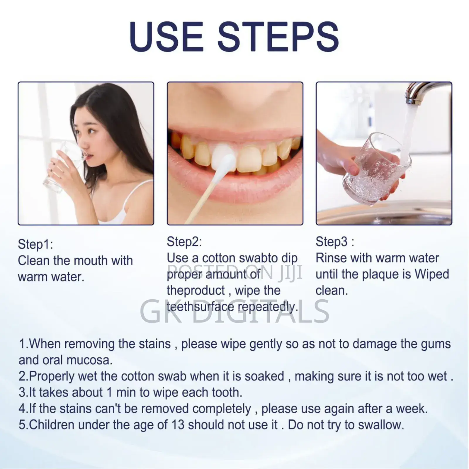 Teeth Whitening Essence – Bright Smile, Confident You