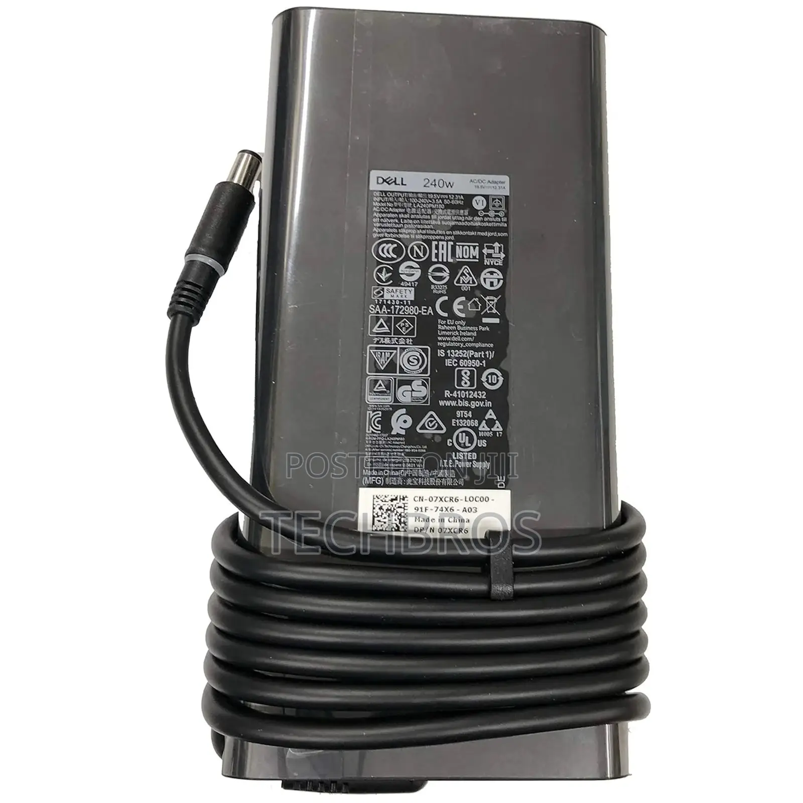 Original Dell Alienware/Precision Oval 240w Charger
