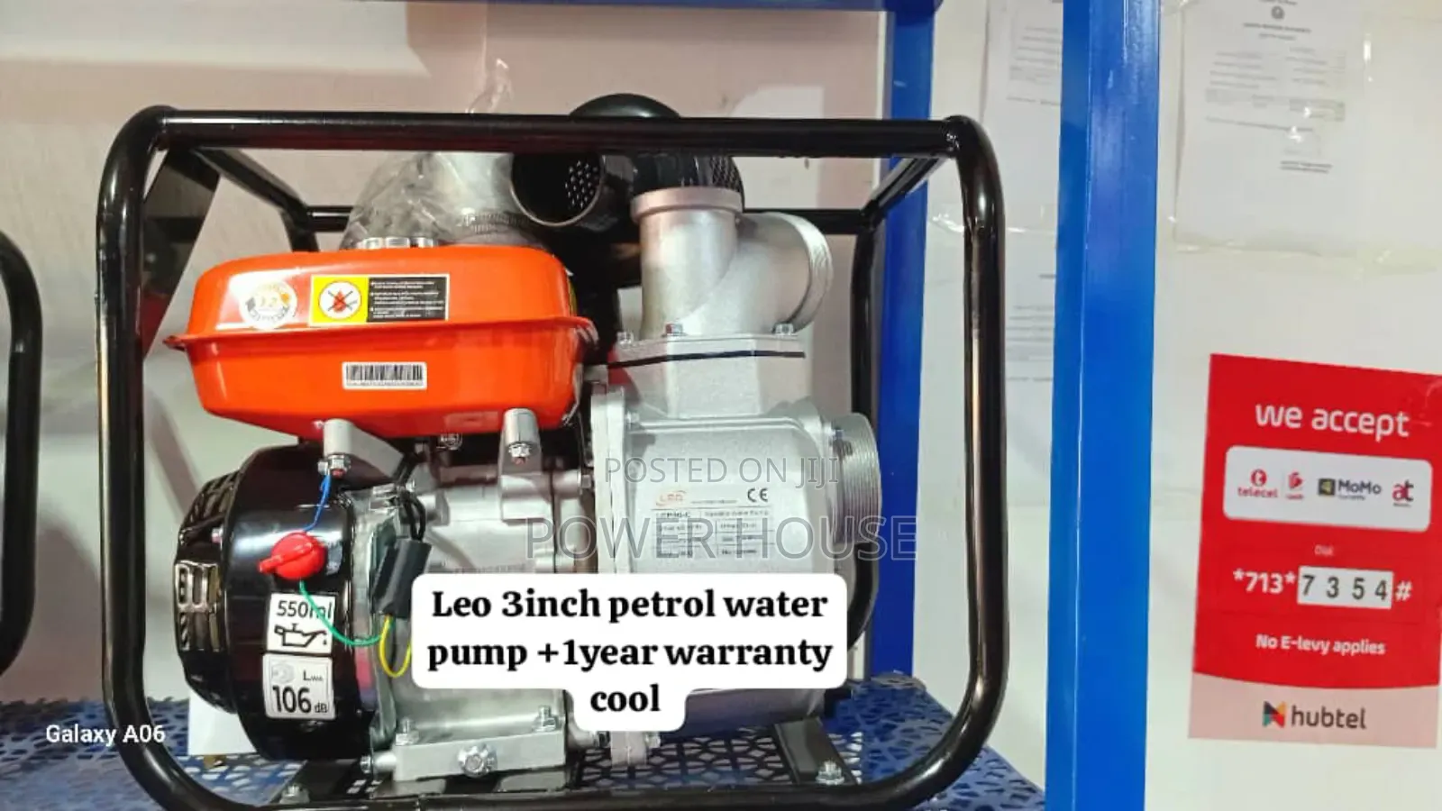Aqua Flow Leo 6.5hp Water Pump Silent Leo 3inch Water Pump Cool