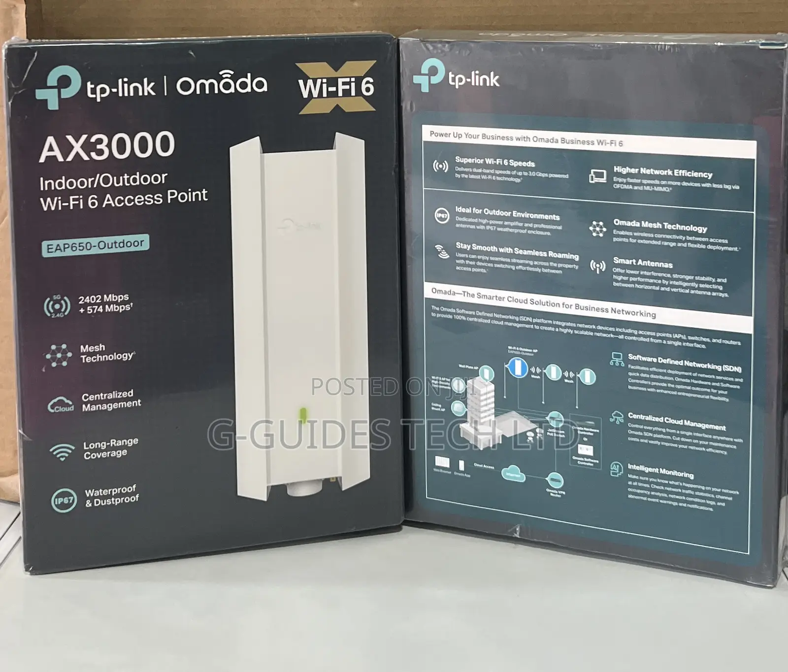 Tp-Link Ax3000 Indoor/Outdoor Wi-Fi 6 Access Point Eap650-Outdoor