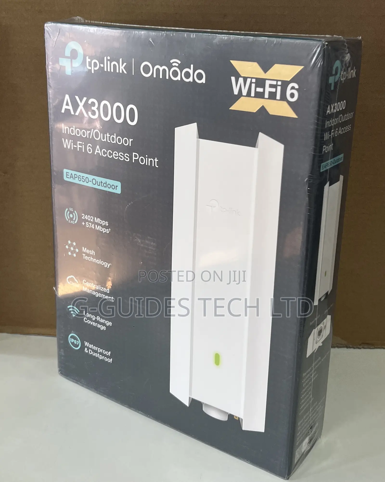 Tp-Link Ax3000 Indoor/Outdoor Wi-Fi 6 Access Point Eap650-Outdoor