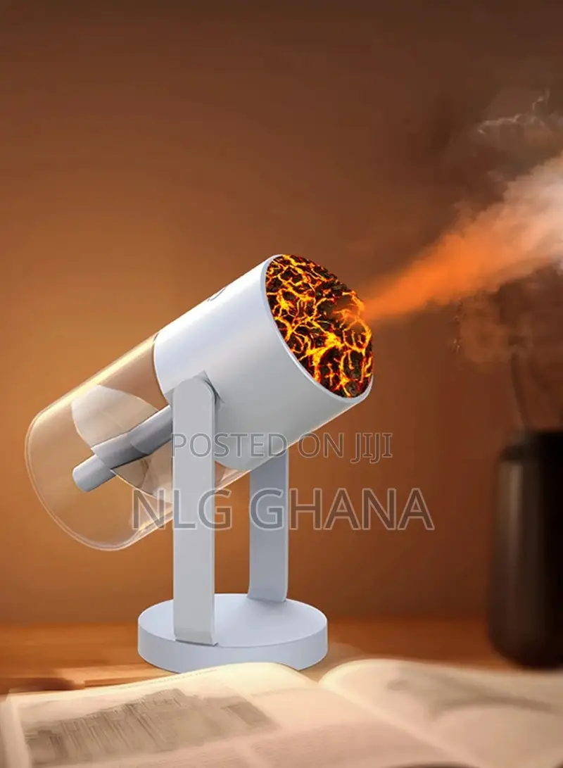 Volcano Fire Flame Small Portable Usb 280ml Cooler. Ghx5955