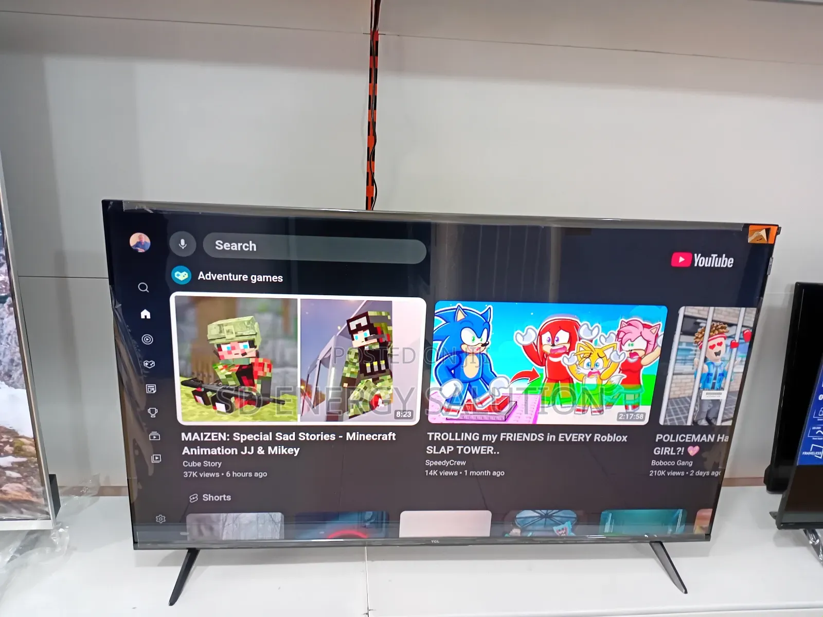 TCL Visionary 43inches Smart TCL Television.