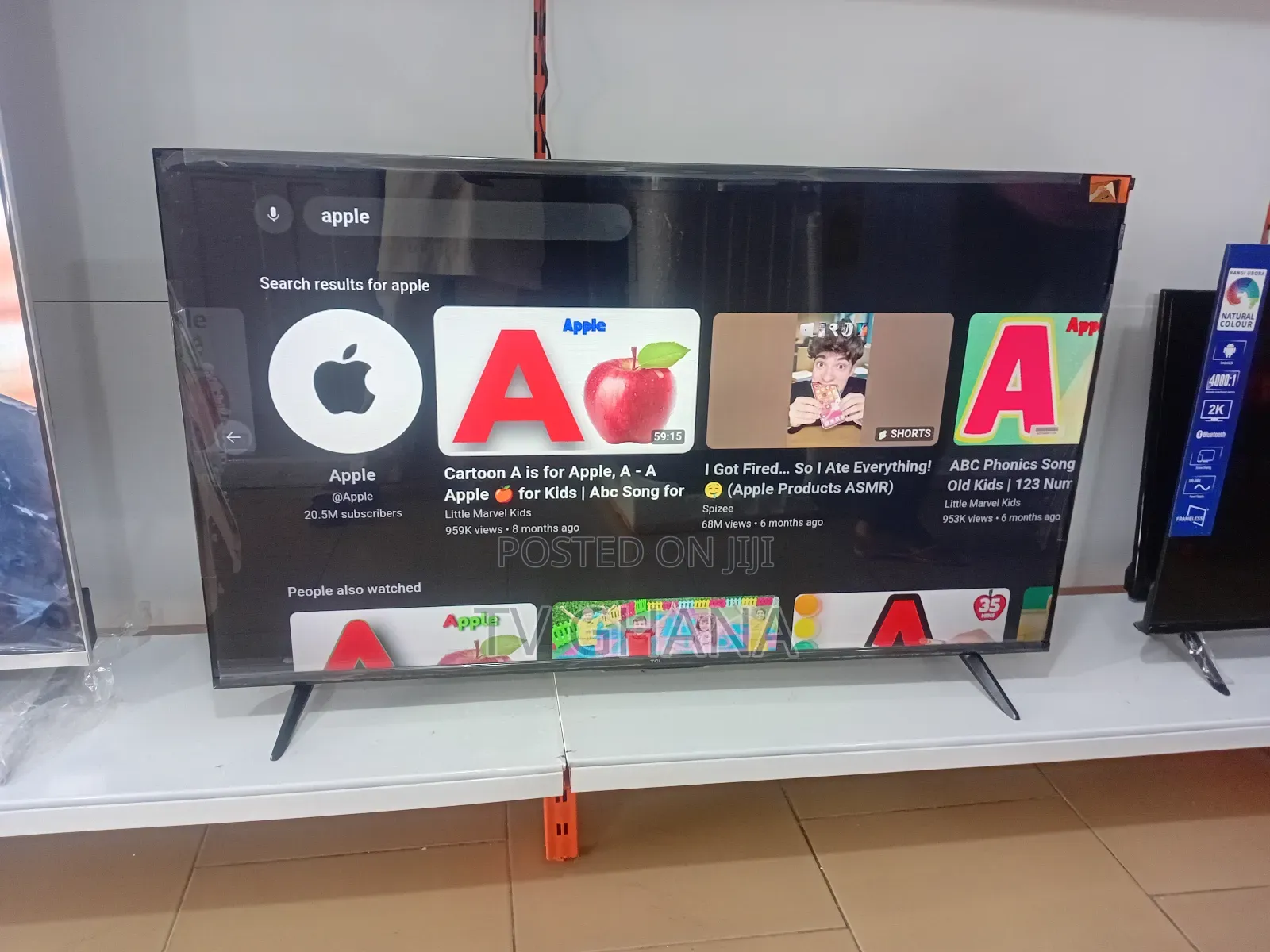 TCL 50 Inches Smart Tv – Slim, Sleek Stylish