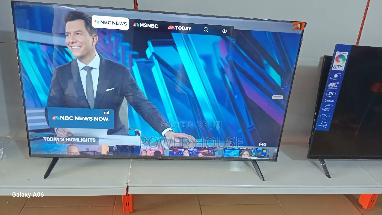 Infinity View TCL Qled 50inches Smart Tv Cool TCL 50inches Smart Tv