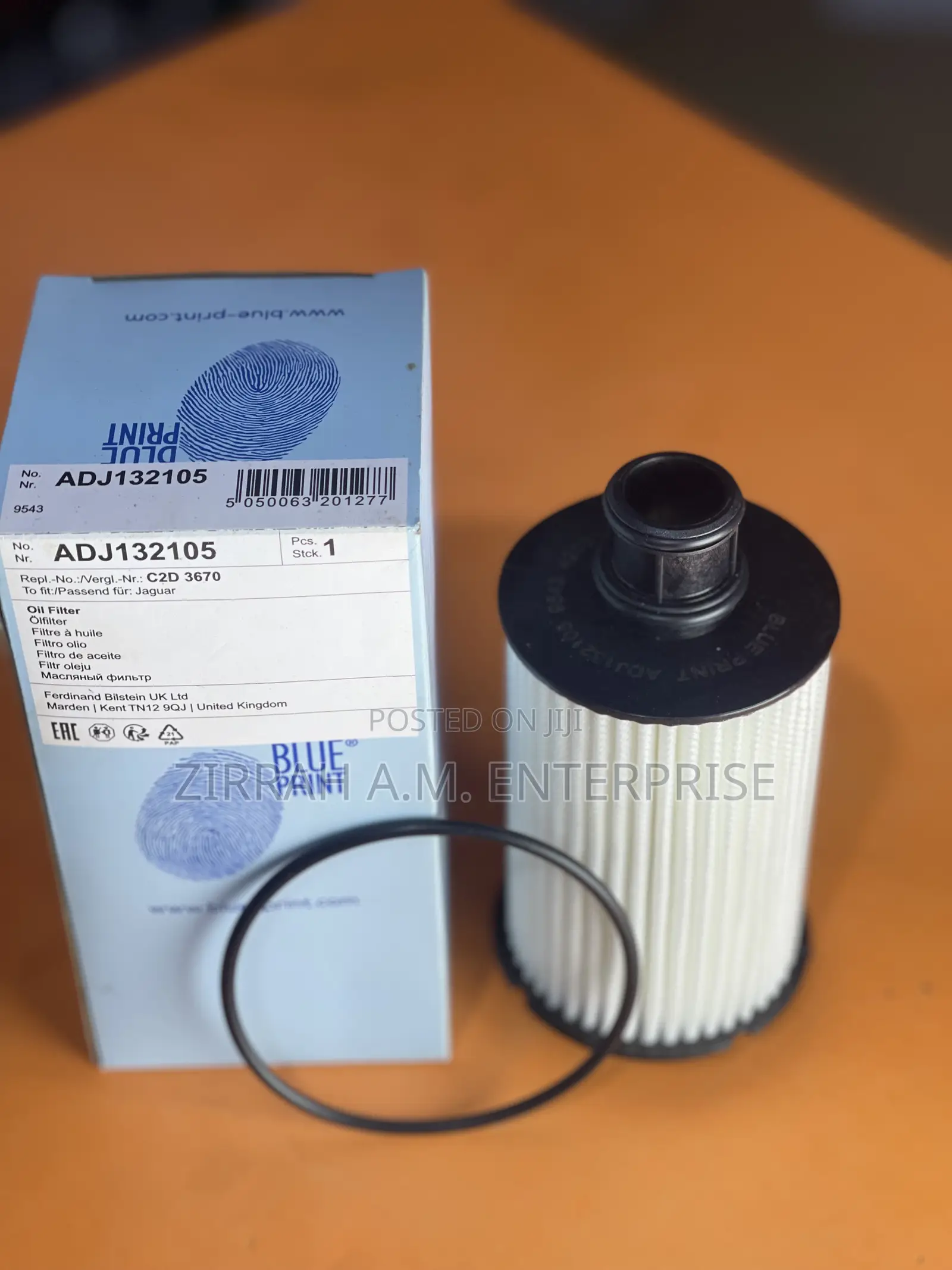 Oil Filter Lr011279 Blueprint for Land Rover Discovery Ranger Rover