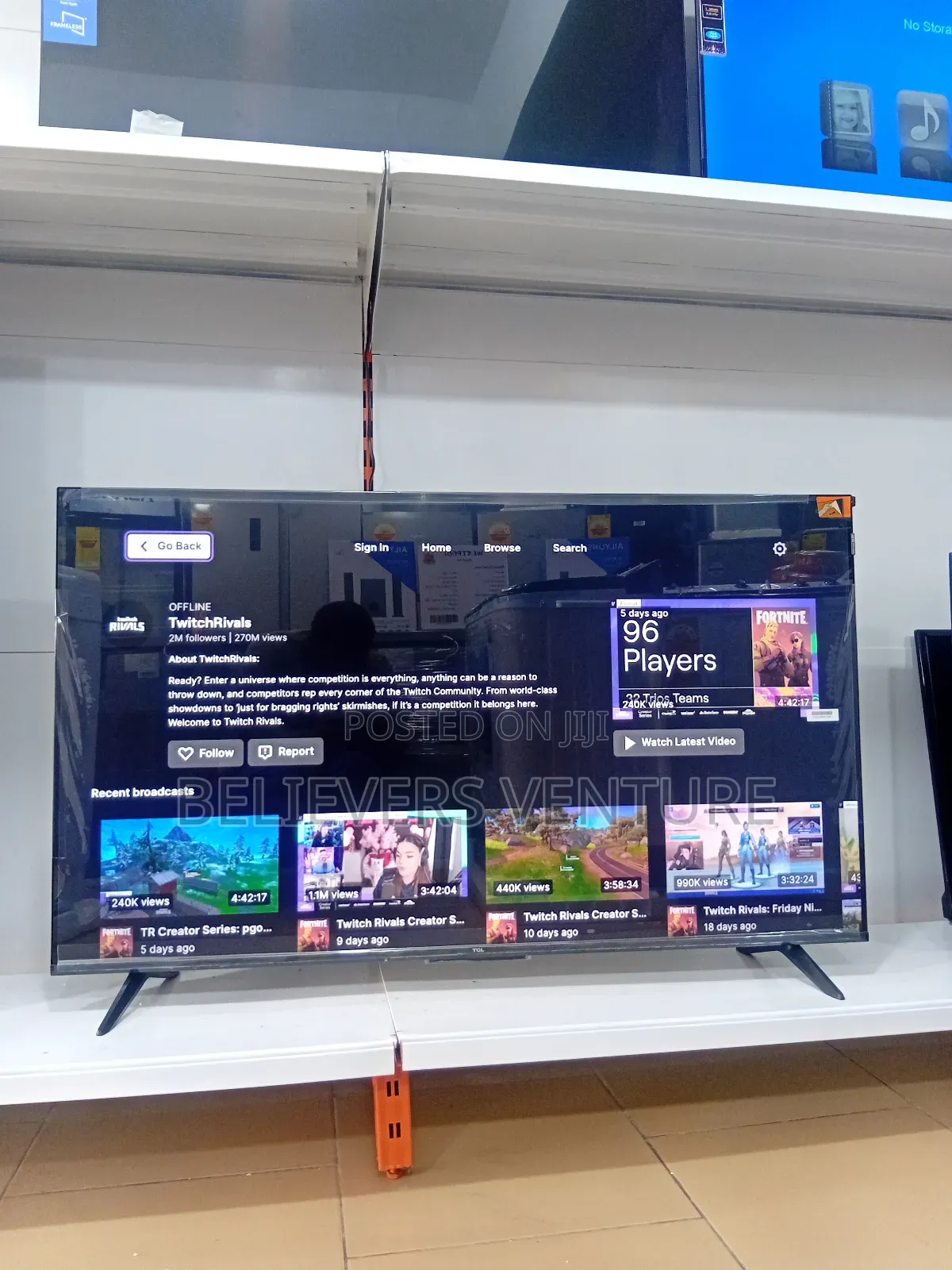 Streaming Just Getting More Exciting With TCL 50inches Qled Display Tv