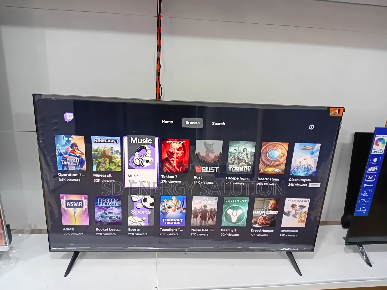 TCL Cinema Tv 50inches TCL Smart Tv