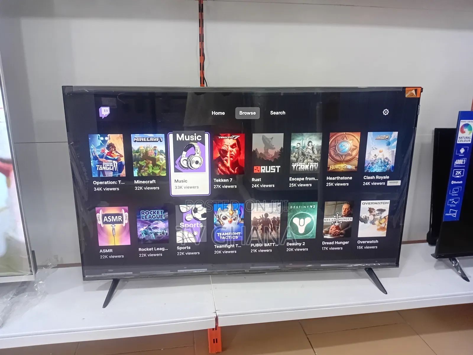 Brand New TCL 43 Inches Smart Tv – Home Cinema Experience