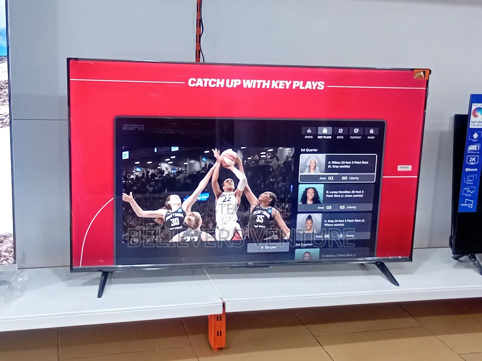 Enjoy Your Favourite Sport on TCL Latest 43inches Smart Tv Qled