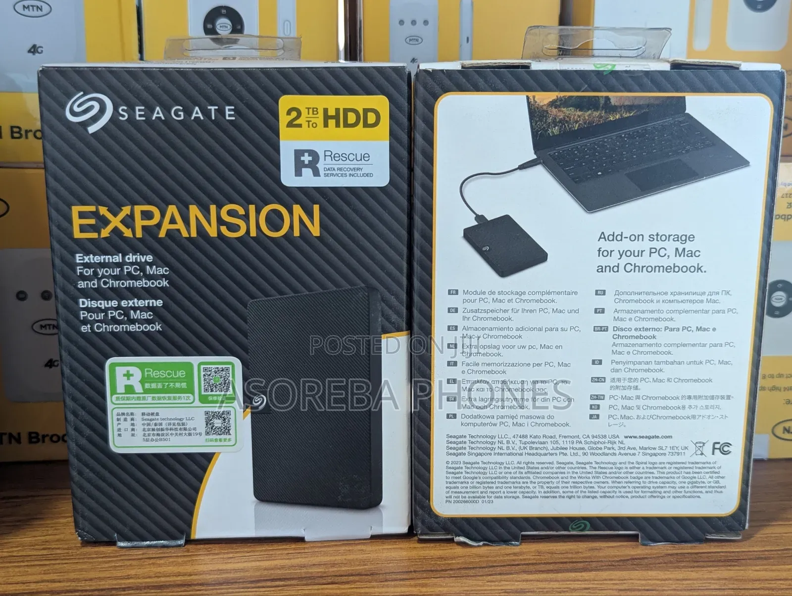 Seagate 2tb External Hard Drive