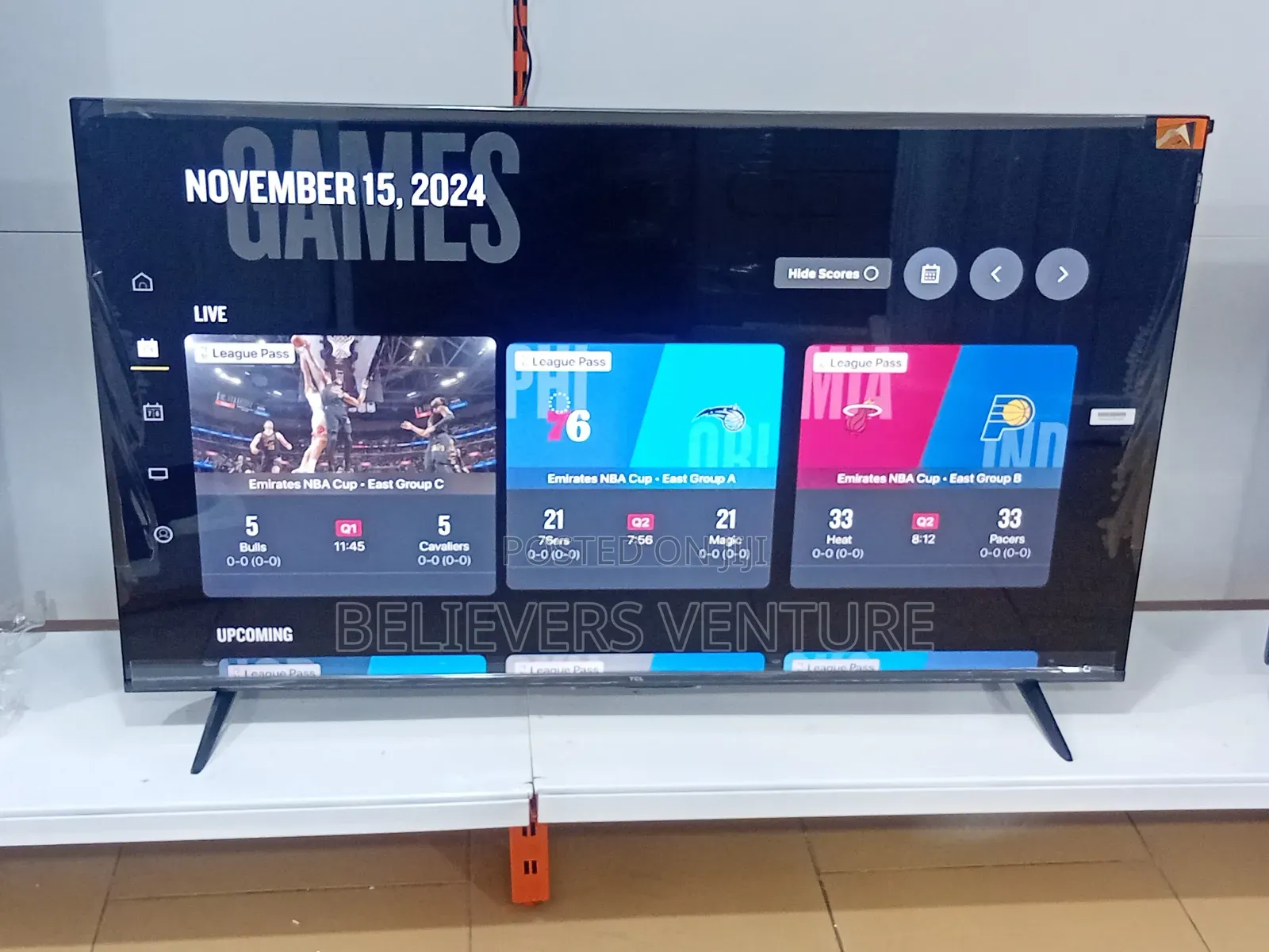 TCL in Partnership With Google TVS New 50inches Qled Display Tv