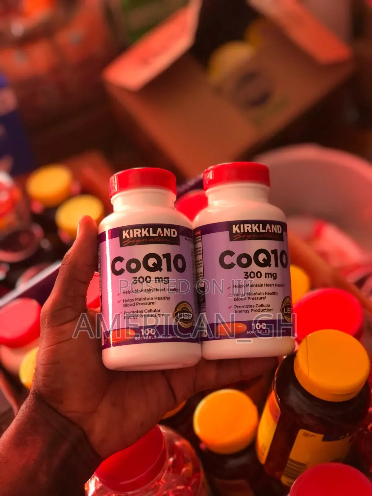 Kirkland Signature Coq10, 300mg(100 Softgels)