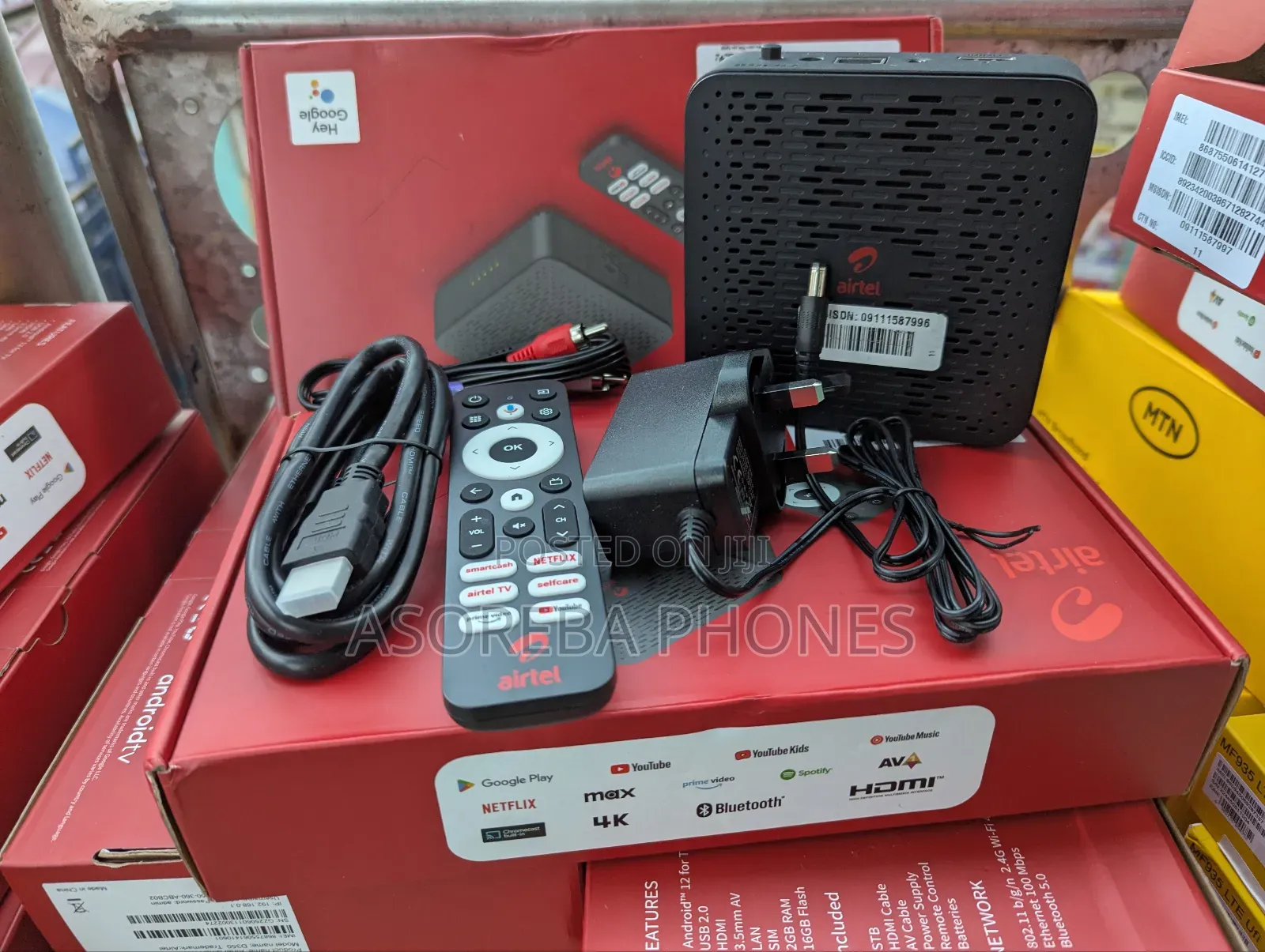 Android Tv Box and Router Combo