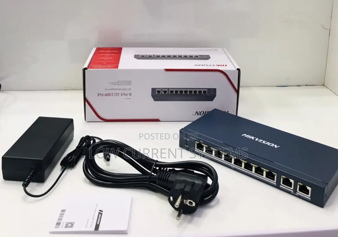 Hikvision 8 Port Poe Switch 3e0310p Unmanaged