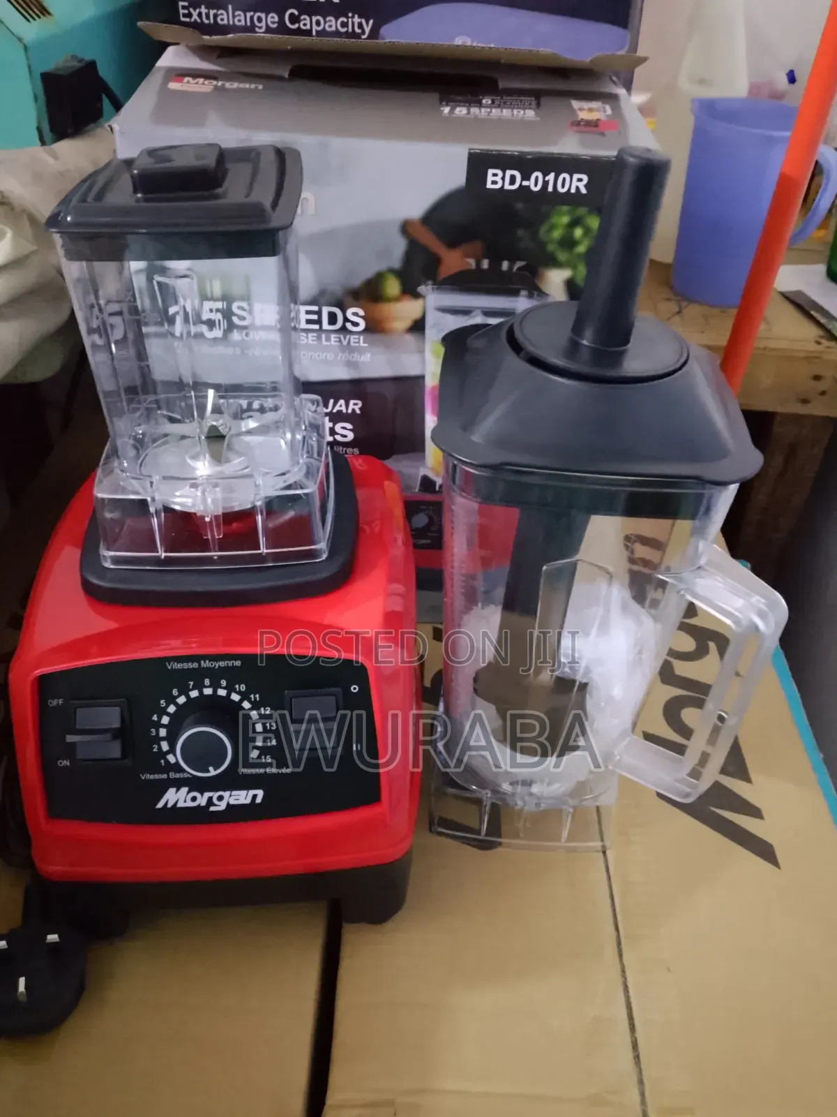 12000w 2.5l Unbreakable 2in1 Heavy Duty Blender