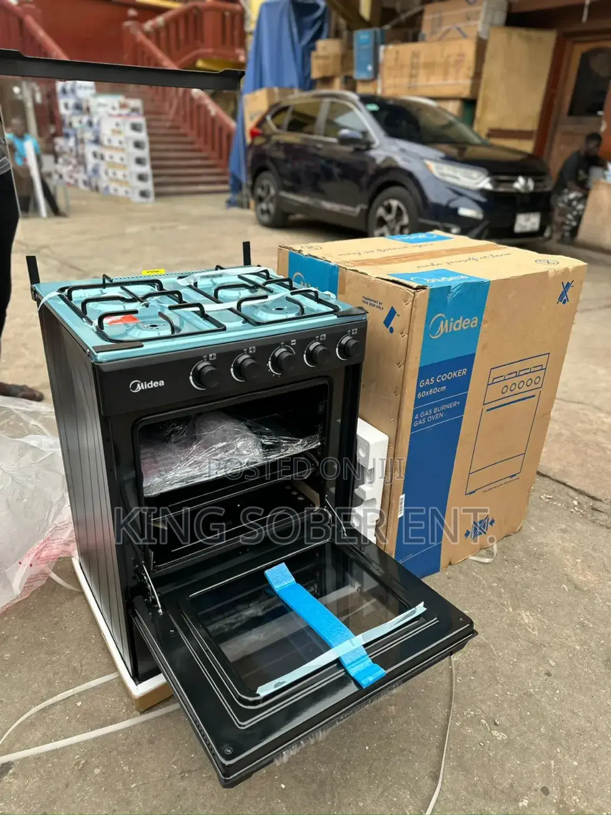 Midea All Gas (4 Burner)