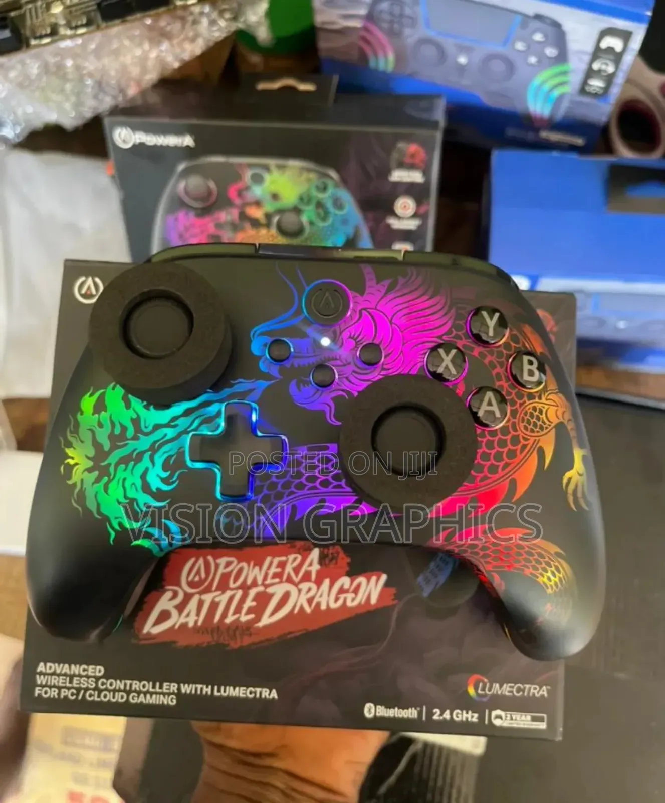 Power A Battle Dragon Advanced Wireless Controller With Lumectra