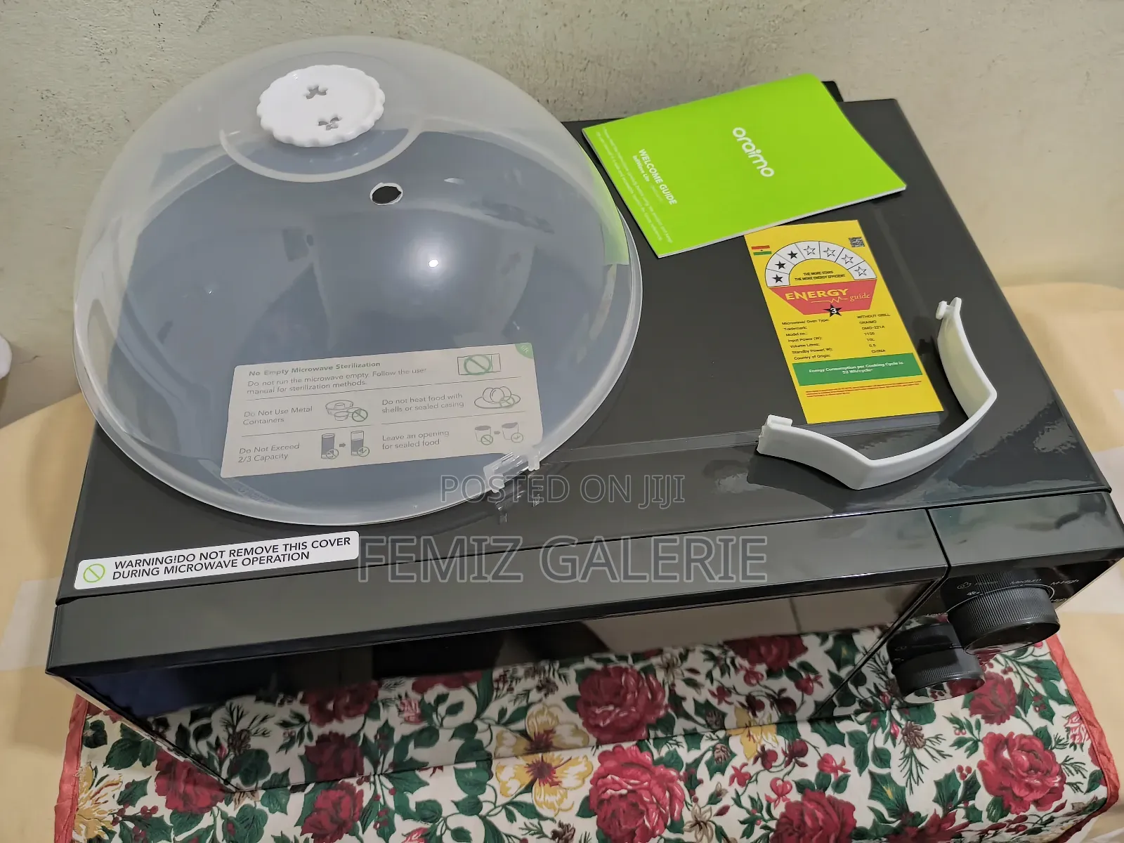 Oraimo Infiwave Lite 20l Low Noise Microwave Oven