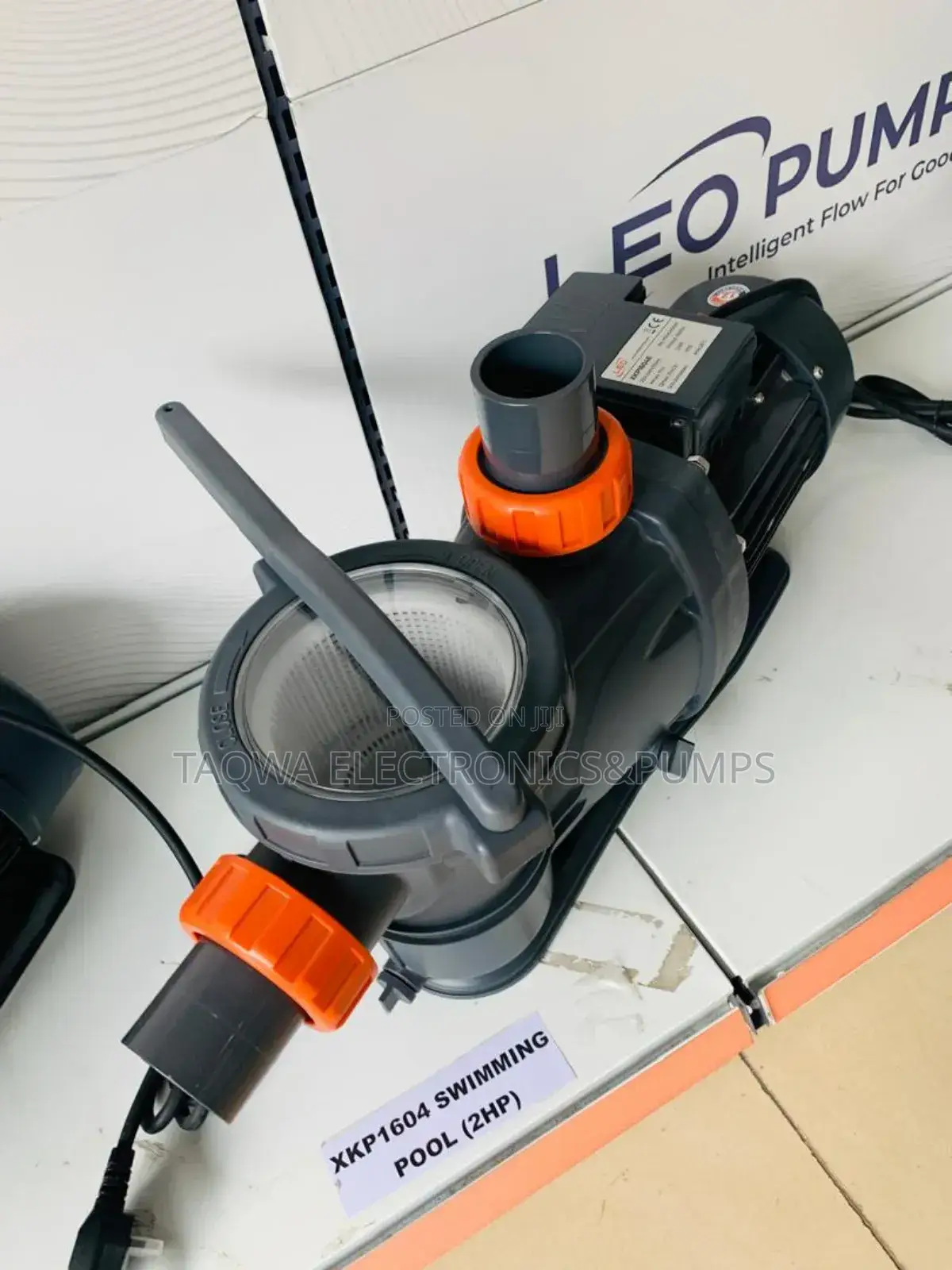 Leo Single Phase 2hp Pool Pump