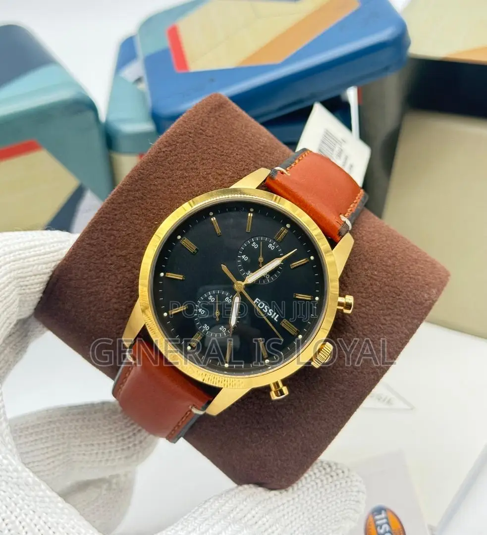 Fossil Men’S Watch With Original Leather