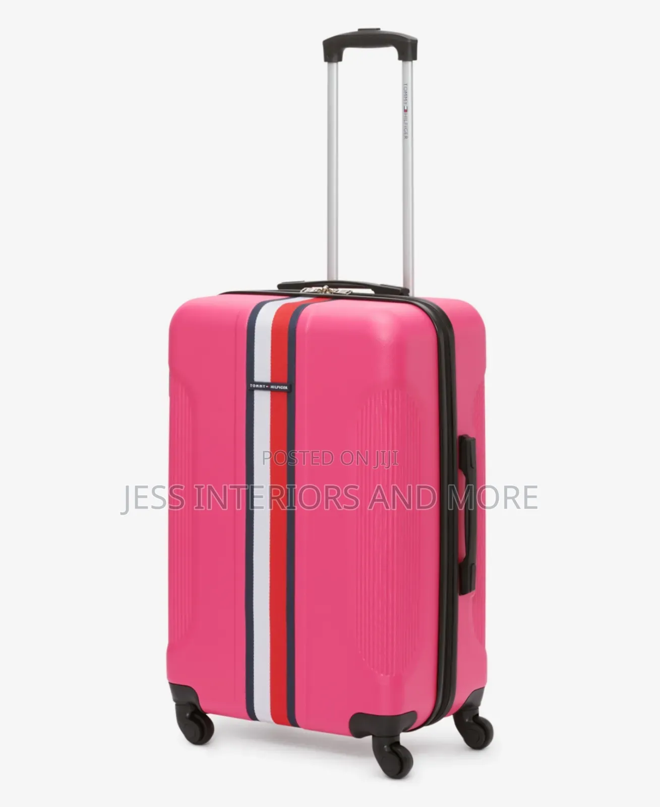 Tommy Hilfiger Dixon 3- Piece Luggage Set (Pink)