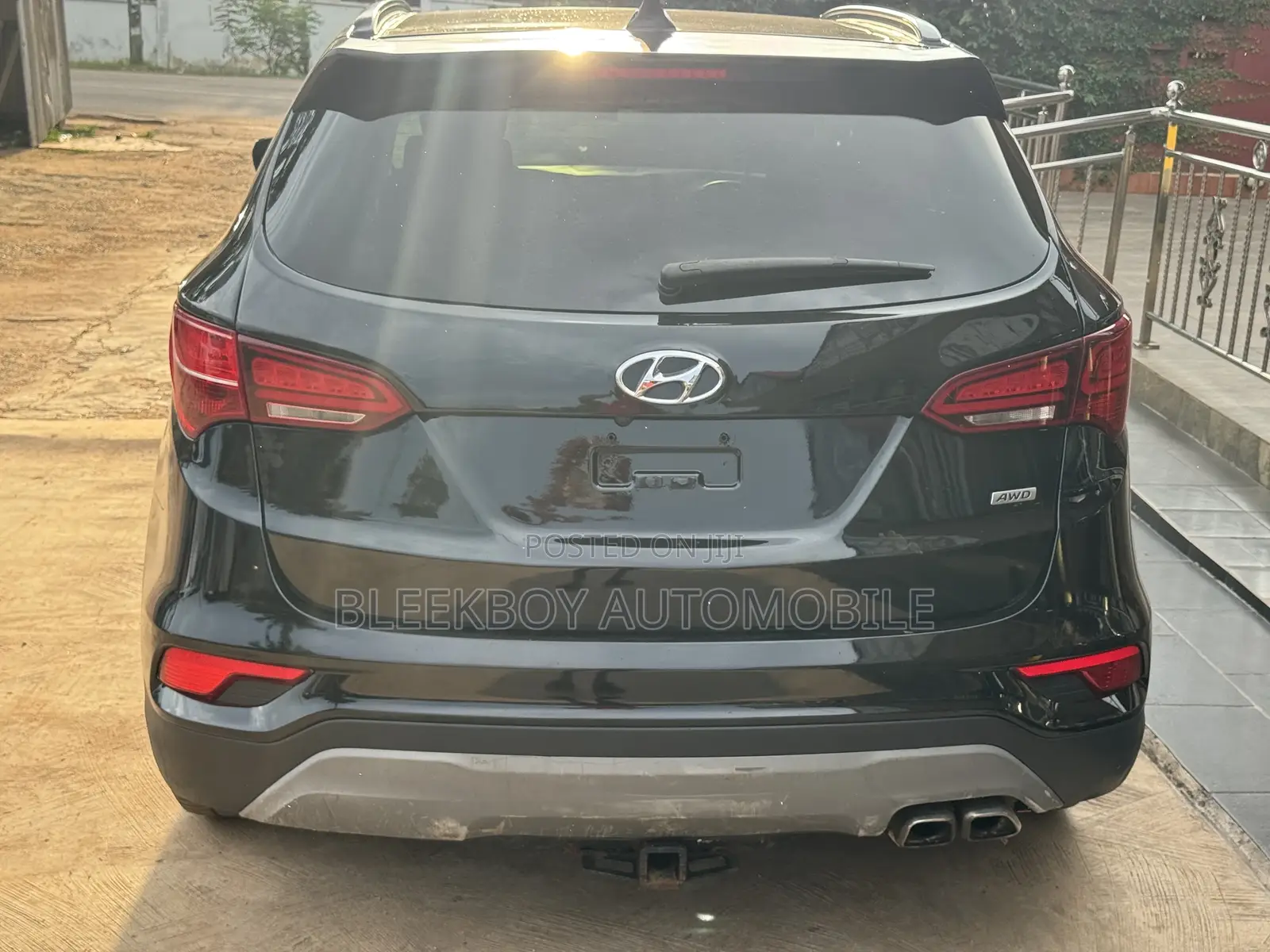 Hyundai Santa Fe Limited AWD 2016 Black