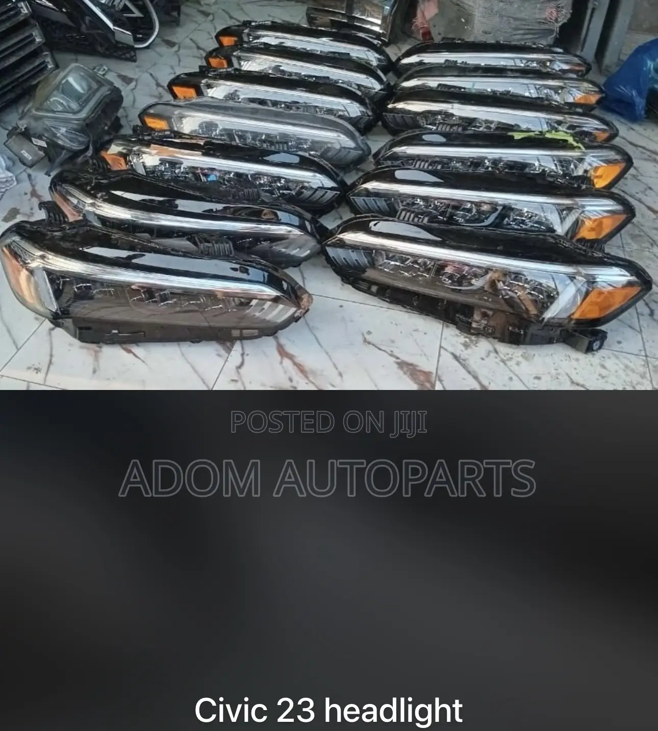 Honda Civic Headlight 2022 2023 2024 Original
